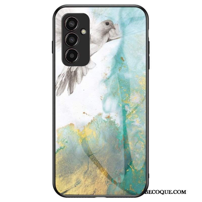 Etui do Samsung Galaxy M13 Marmurowe Szkło Hartowane