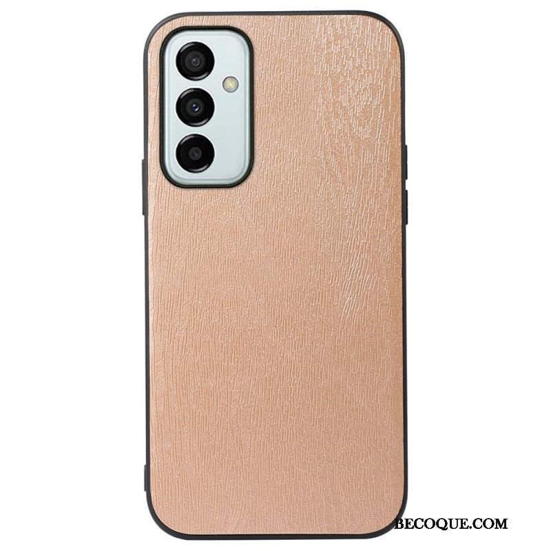 Etui do Samsung Galaxy M23 5G Efekt Drewna Ze Sztucznej Skóry