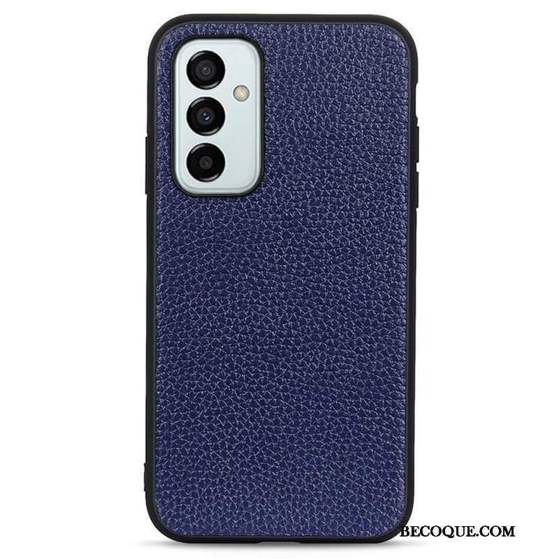 Etui do Samsung Galaxy M23 5G Prawdziwa Skóra Litchi