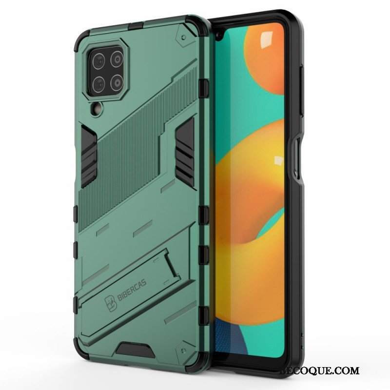 Etui do Samsung Galaxy M32 Zdejmowany Stojak W Dwóch Pozycjach Bez Użycia Rąk