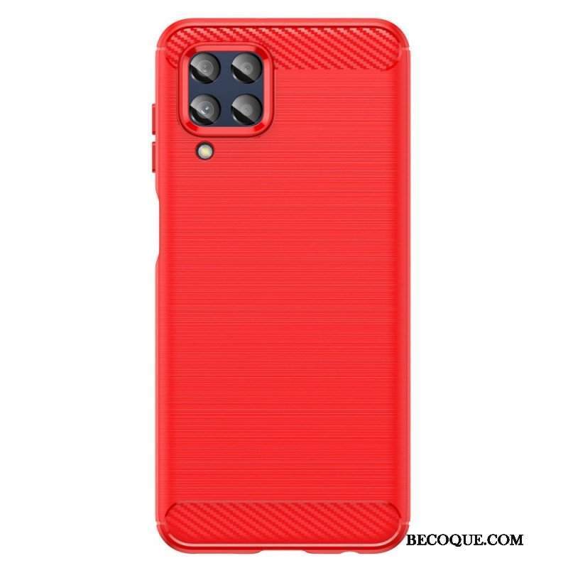 Etui do Samsung Galaxy M33 5G Szczotkowane Włókno Węglowe