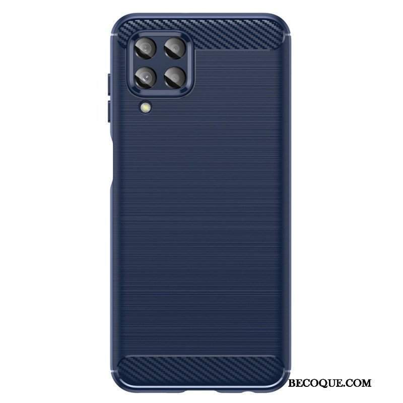 Etui do Samsung Galaxy M33 5G Szczotkowane Włókno Węglowe