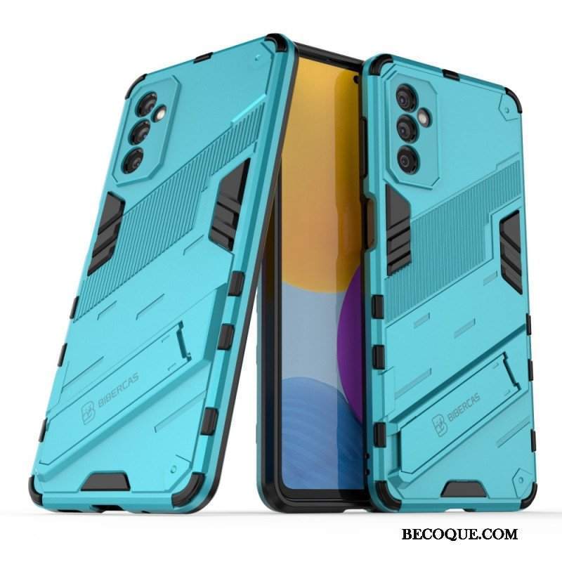 Etui do Samsung Galaxy M52 5G Zdejmowany Stojak W Dwóch Pozycjach Bez Użycia Rąk