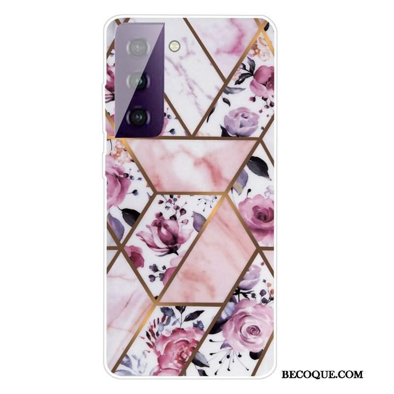 Etui do Samsung Galaxy S21 5G Geometryczny Marmur