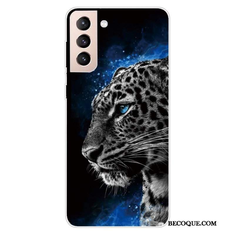 Etui do Samsung Galaxy S22 5G Twarz Tygrysa