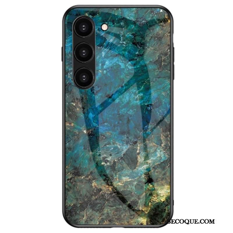 Etui do Samsung Galaxy S23 5G Marmurowe Szkło Hartowane