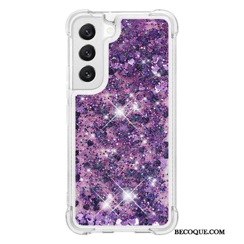 Etui do Samsung Galaxy S23 5G Pragnienia Cekiny