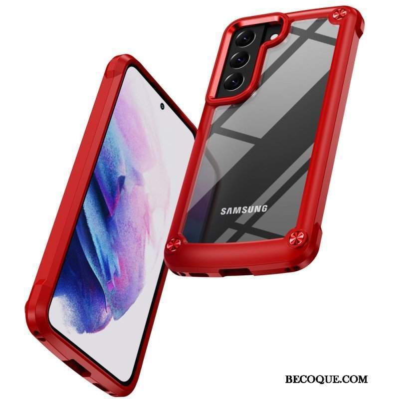 Etui do Samsung Galaxy S23 Plus 5G Hybryda Ze Stopem Aluminium