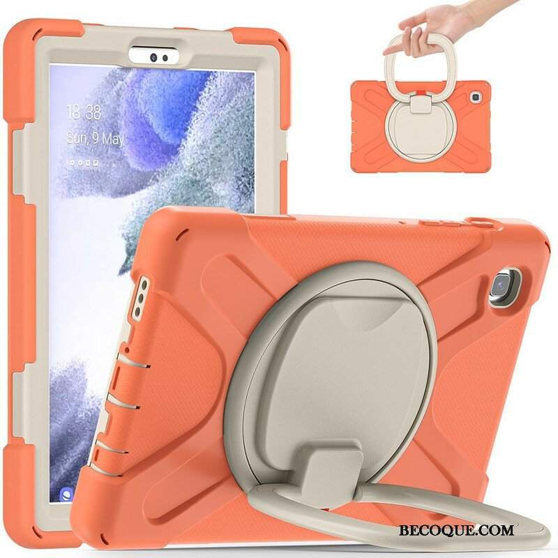 Etui do Samsung Galaxy Tab A7 Lite Ultra Odporny Obrotowy Wspornik Pierścienia