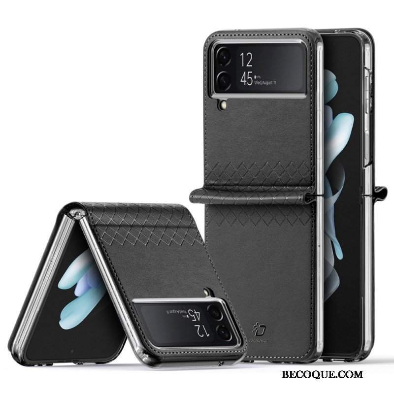 Etui do Samsung Galaxy Z Flip 4 Etui Folio Sztuczna Skóra Dux Ducis