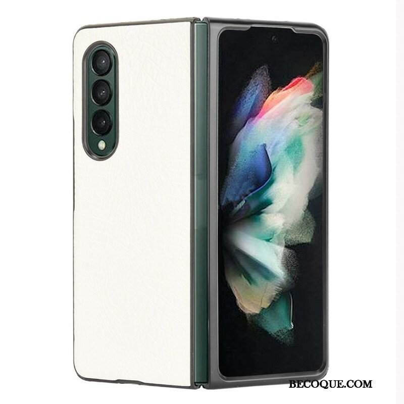 Etui do Samsung Galaxy Z Fold 3 5G Sztuczna Skóra Krokodyla