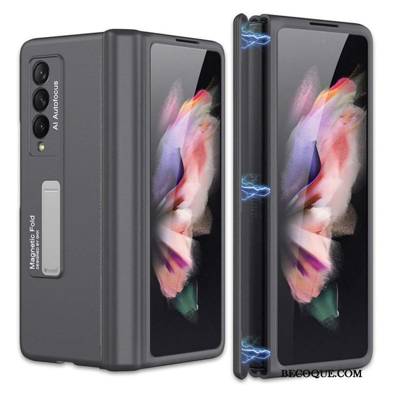 Etui do Samsung Galaxy Z Fold 3 5G Sztywny Plastikowy Wspornik Gkk