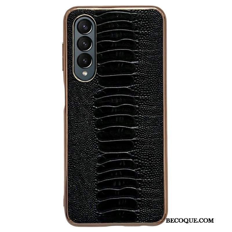 Etui do Samsung Galaxy Z Fold 4 Linia Croco