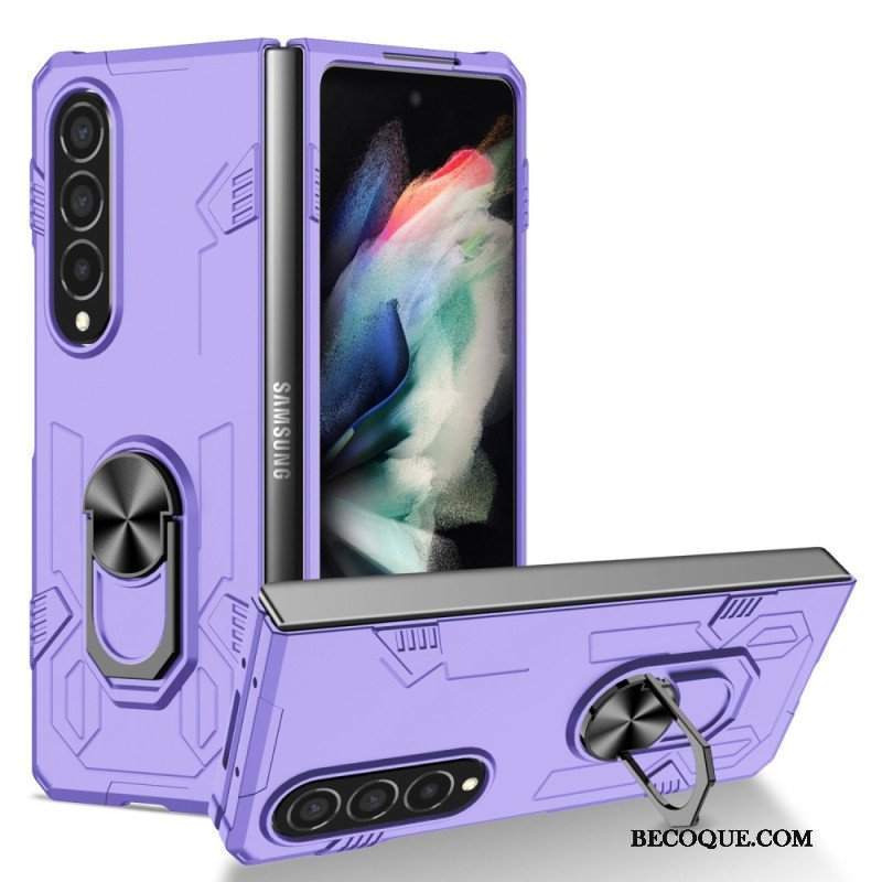 Etui do Samsung Galaxy Z Fold 4 Metalowy Pierścionek