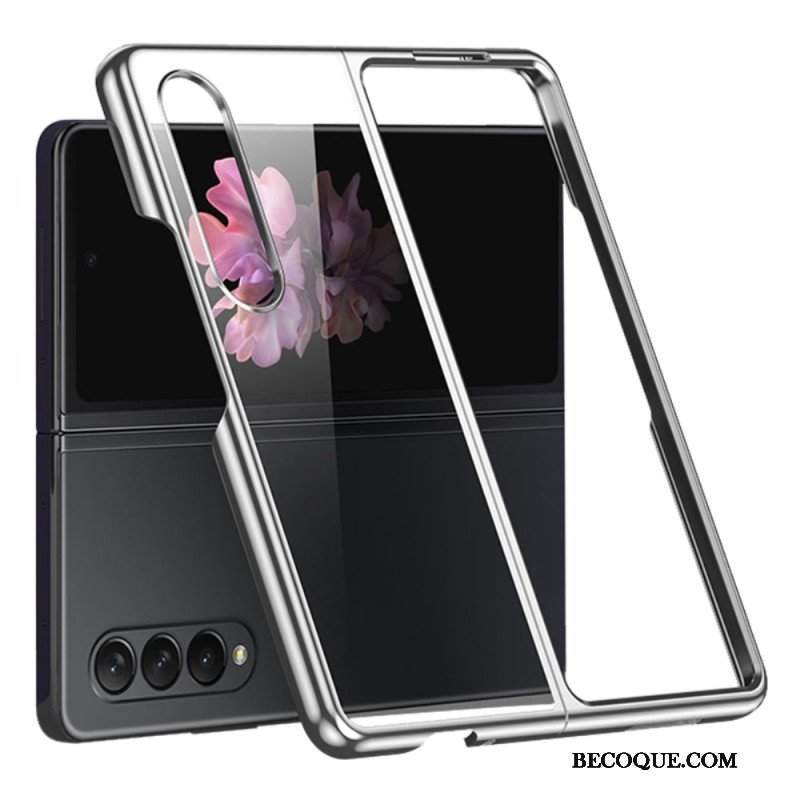 Etui do Samsung Galaxy Z Fold 4 Przezroczysty Metalik