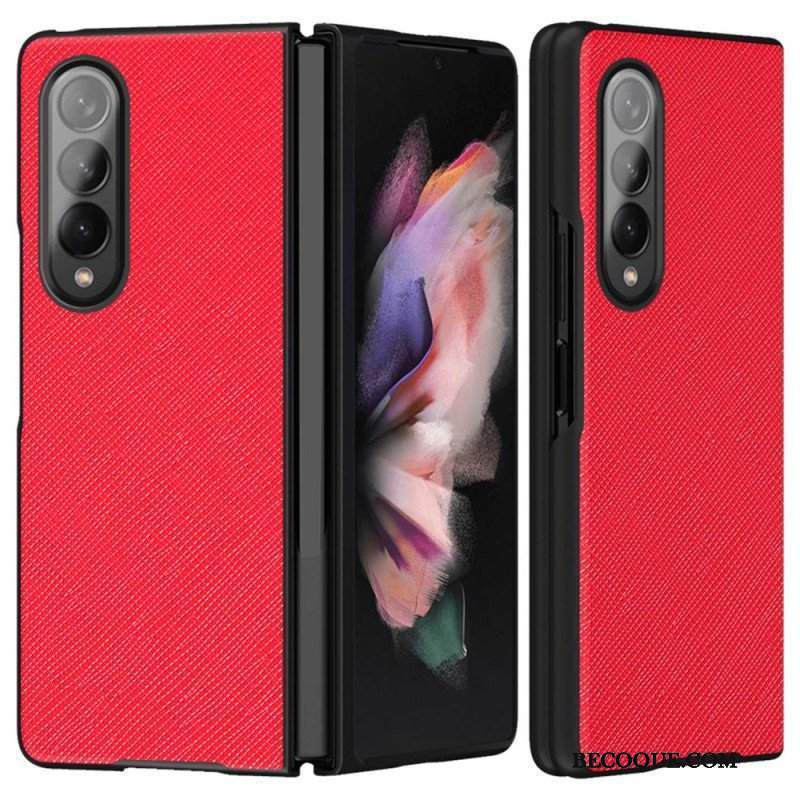 Etui do Samsung Galaxy Z Fold 4 Tkana Tekstura