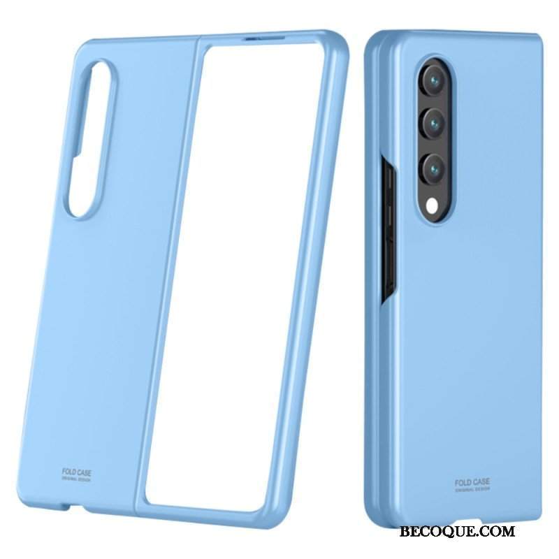 Etui do Samsung Galaxy Z Fold 4 Ultra Cienki Dotyk Skóry