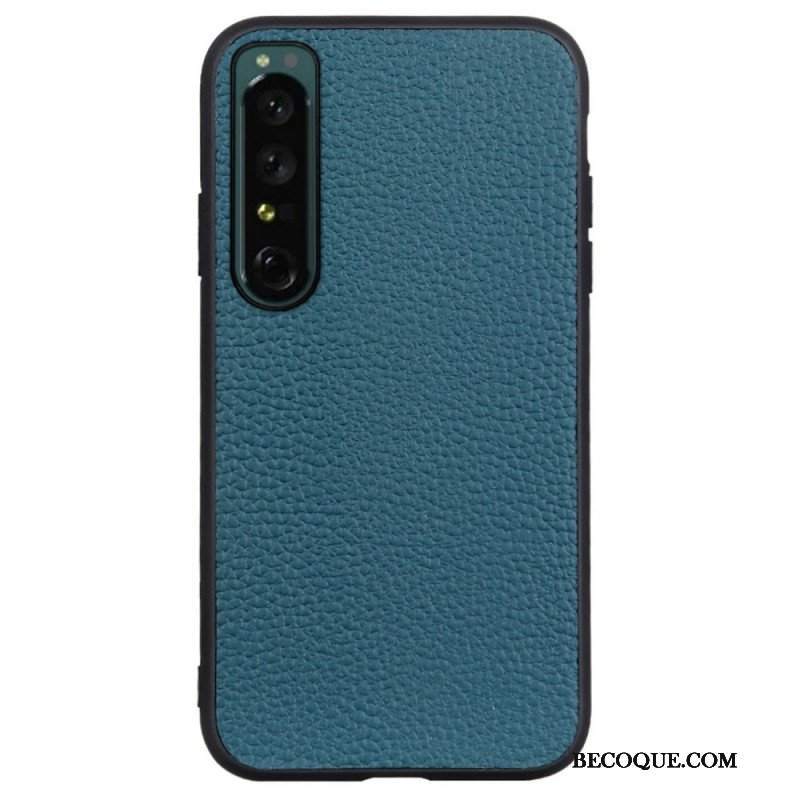 Etui do Sony Xperia 1 IV Hybrydowa Skóra Naturalna