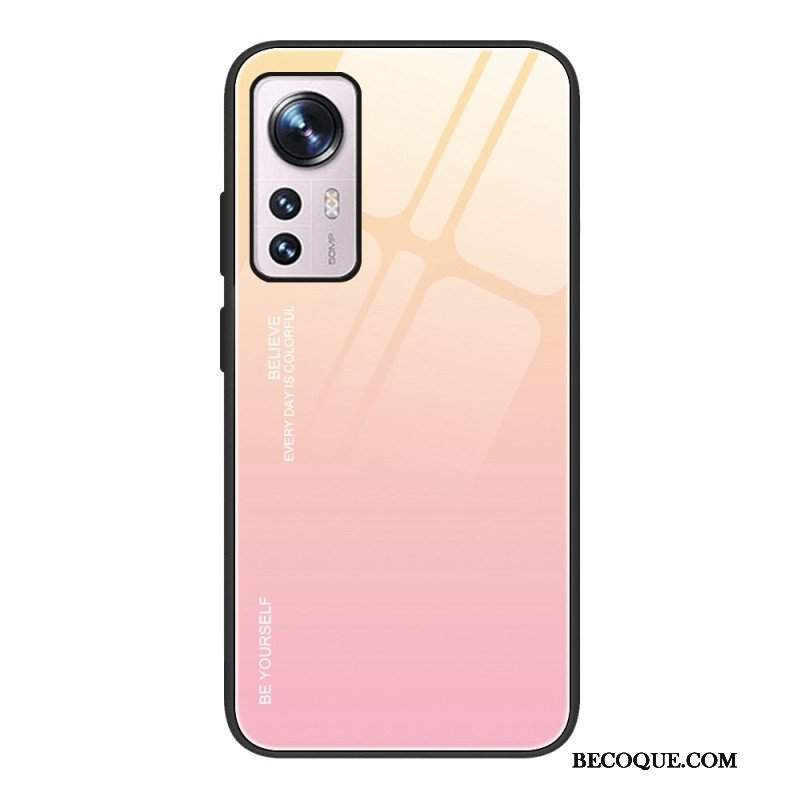 Etui do Xiaomi 12 / 12X Szkło Hartowane Bądź Sobą