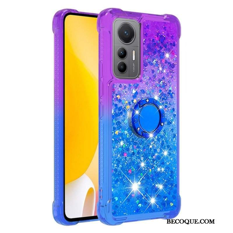 Etui do Xiaomi 12 Lite Brokatowy Pierścień-wspornik