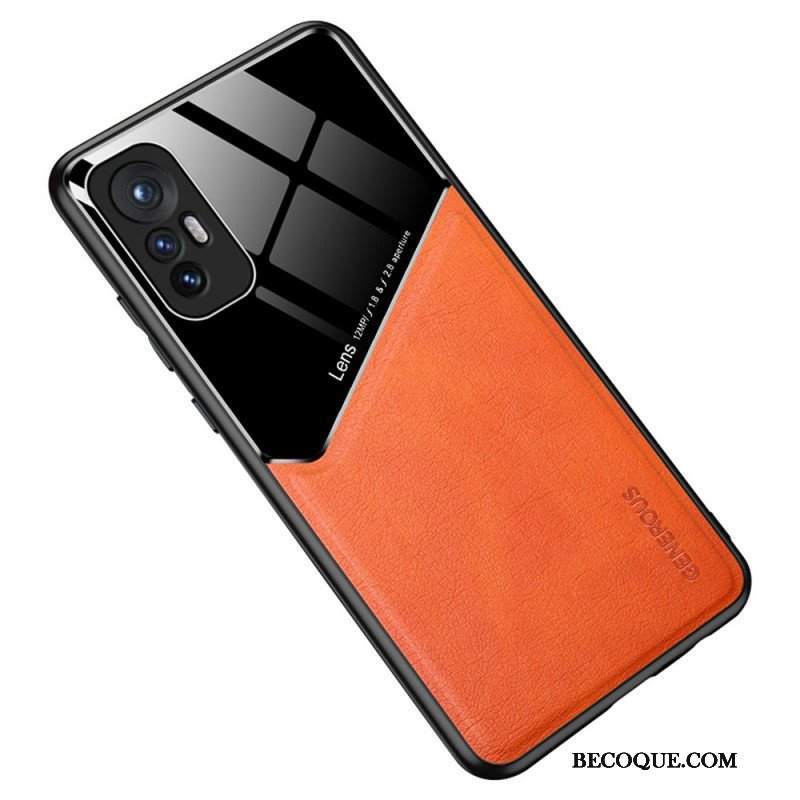 Etui do Xiaomi 12 Pro Magnetyczny Efekt Skóry