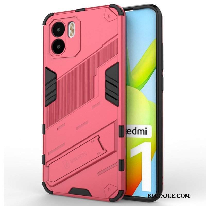 Etui do Xiaomi Redmi A1 Zdejmowany Stojak W Dwóch Pozycjach Bez Użycia Rąk