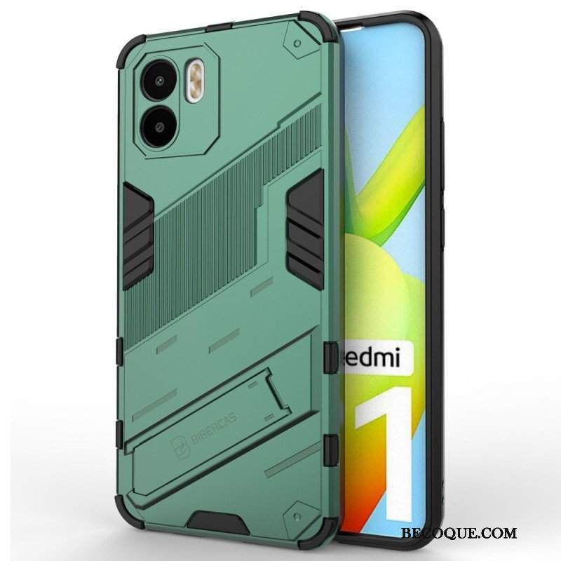 Etui do Xiaomi Redmi A1 Zdejmowany Stojak W Dwóch Pozycjach Bez Użycia Rąk