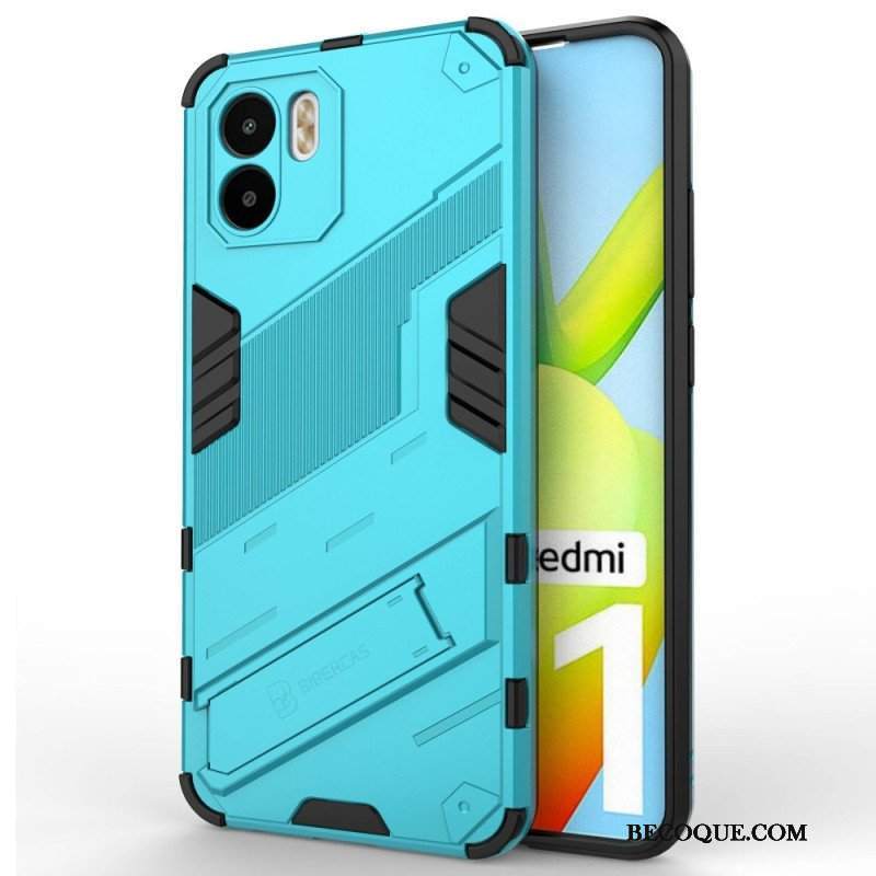 Etui do Xiaomi Redmi A1 Zdejmowany Stojak W Dwóch Pozycjach Bez Użycia Rąk