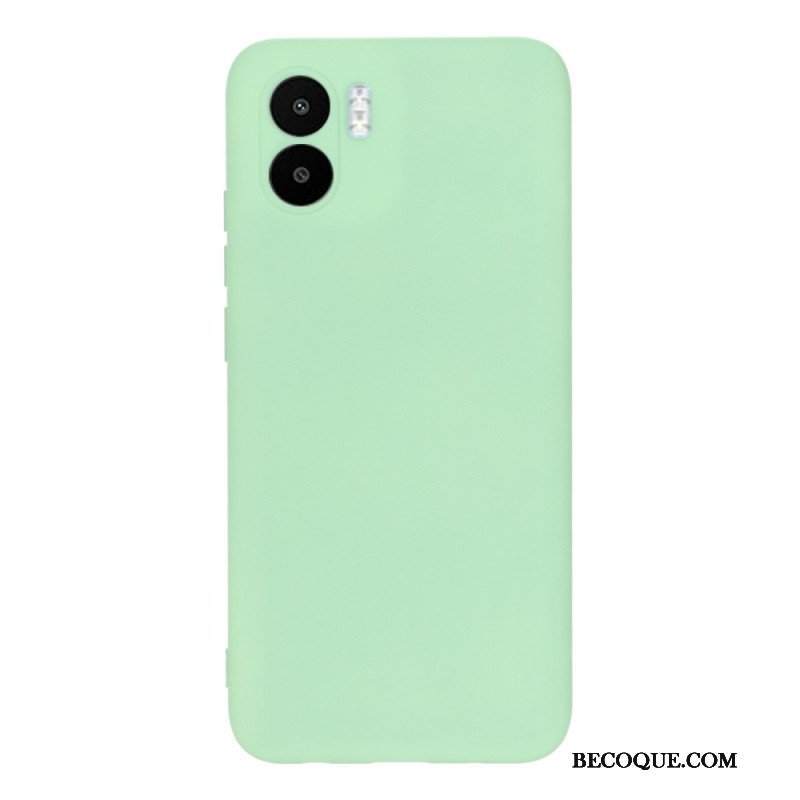 Etui do Xiaomi Redmi A1 z Łańcuch Płynny Silikon W Paski