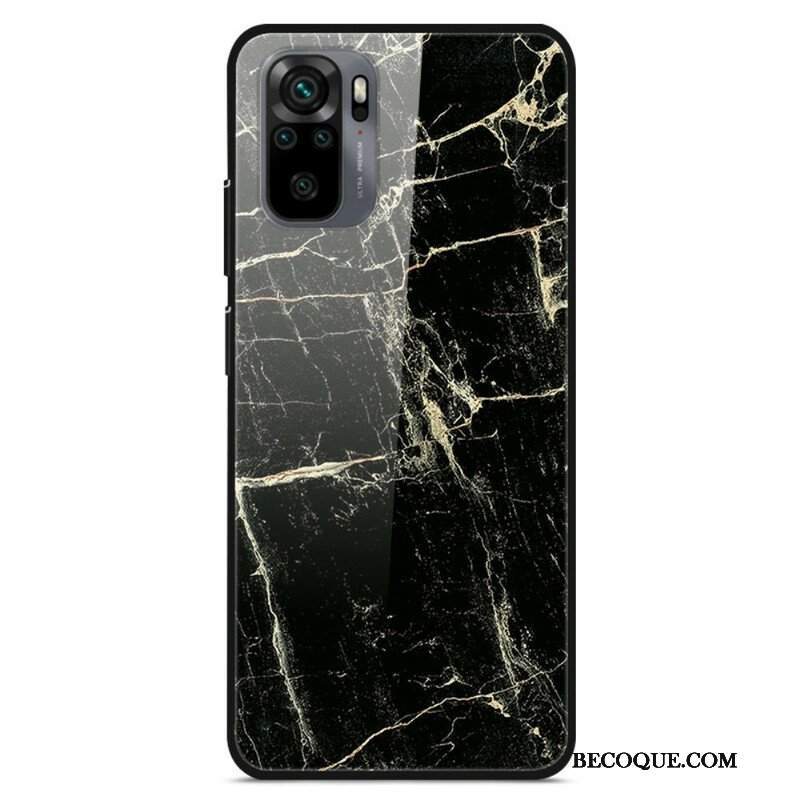 Etui do Xiaomi Redmi Note 10 / 10S Szkło Hartowane Supreme Marble