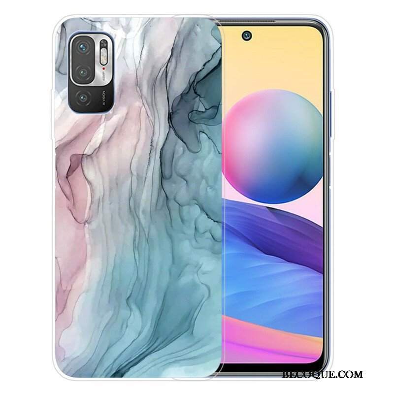 Etui do Xiaomi Redmi Note 10 5G Kolorowy Marmur