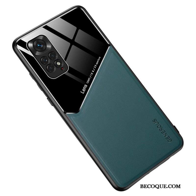 Etui do Xiaomi Redmi Note 11 / 11S Magnetyczny Efekt Skóry