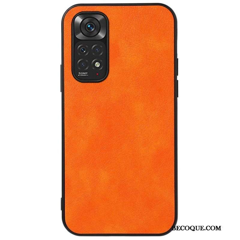 Etui do Xiaomi Redmi Note 11 / 11S Sztuczna Skóra Liczi