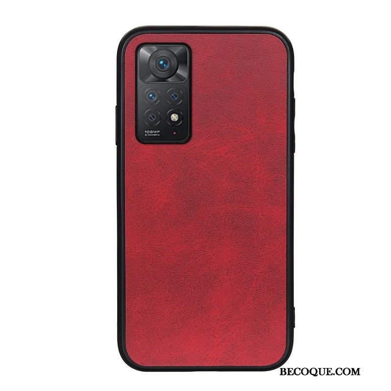 Etui do Xiaomi Redmi Note 11 Pro / 11 Pro 5G Efekt Skóry