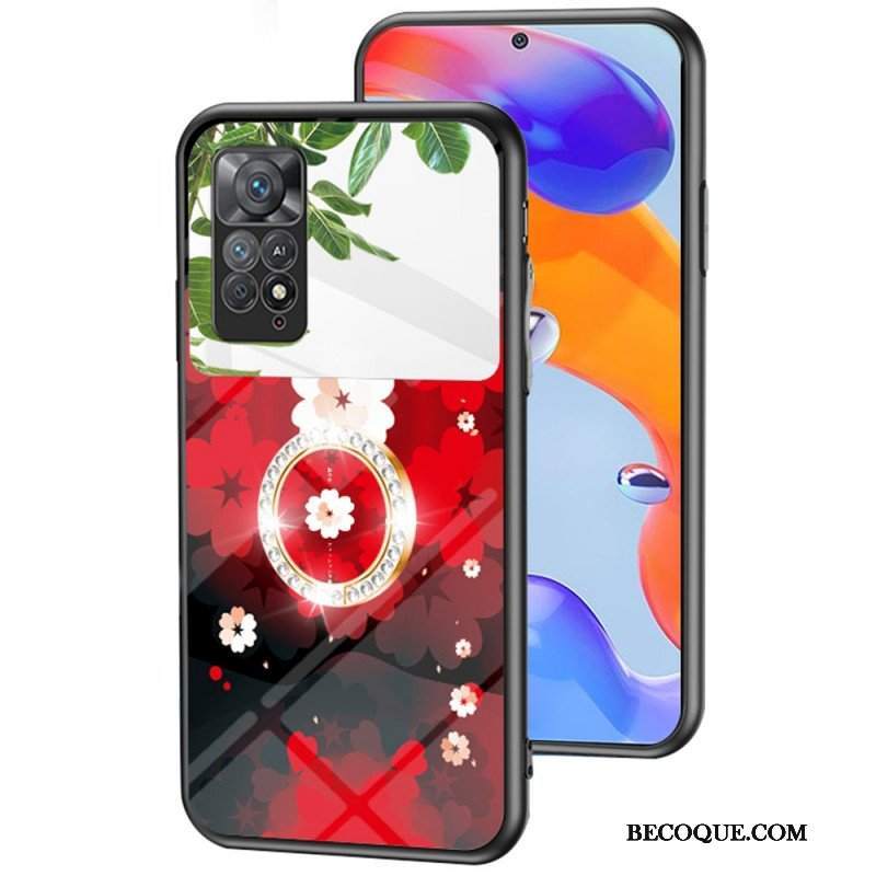 Etui do Xiaomi Redmi Note 11 Pro / 11 Pro 5G Lustro Z Obrotowym Pierścieniem