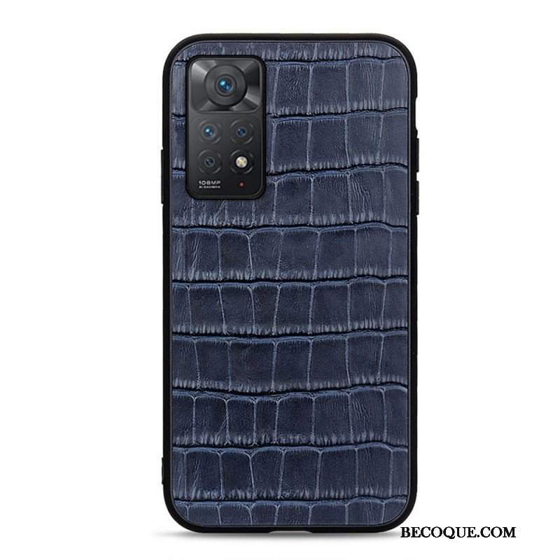 Etui do Xiaomi Redmi Note 11 Pro / 11 Pro 5G Oryginalna Skóra Krokodyla