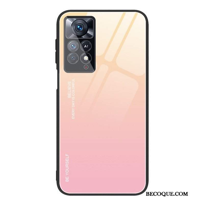 Etui do Xiaomi Redmi Note 11 Pro / 11 Pro 5G Szkło Hartowane Bądź Sobą