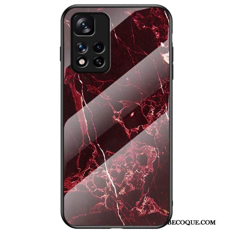 Etui do Xiaomi Redmi Note 11 Pro Plus 5G Szkło Hartowane W Kolorach Marmuru