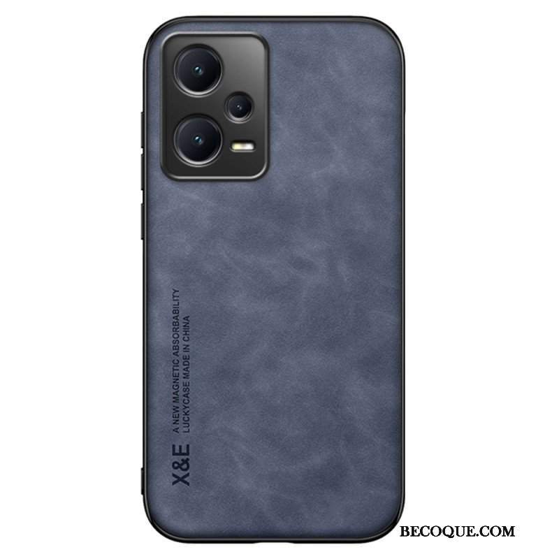 Etui do Xiaomi Redmi Note 12 Pro Plus Skóra Z Efektem Skóry X&e