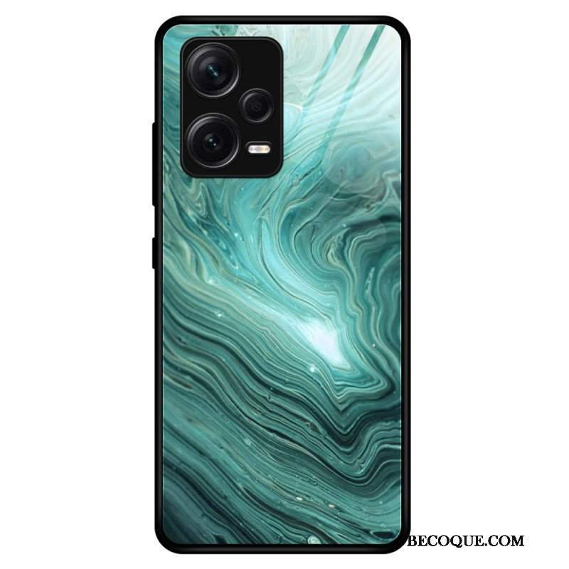 Etui do Xiaomi Redmi Note 12 Pro Plus Szkło Hartowane W Kolorach Marmuru