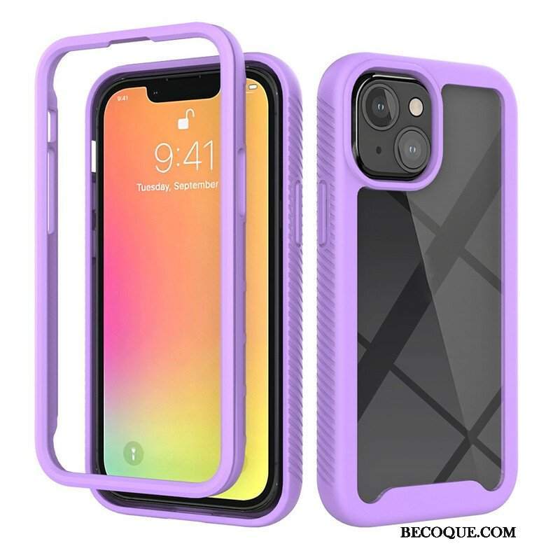 Etui do iPhone 13 Mini Hybrydowe Silikonowe Krawędzie