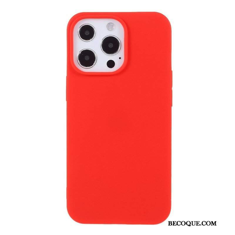 Etui do iPhone 13 Pro Max Elastyczny Silikonowy Mat