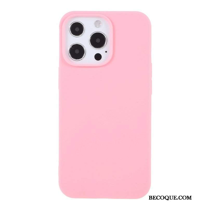 Etui do iPhone 13 Pro Max Elastyczny Silikonowy Mat