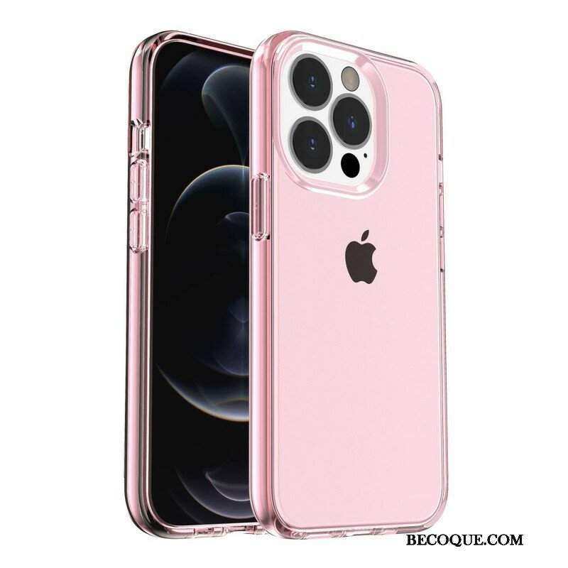 Etui do iPhone 13 Pro Max Przezroczyste Przyciemniane