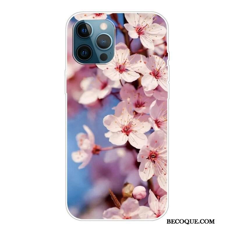 Etui do iPhone 13 Pro Realistyczne Kwiaty