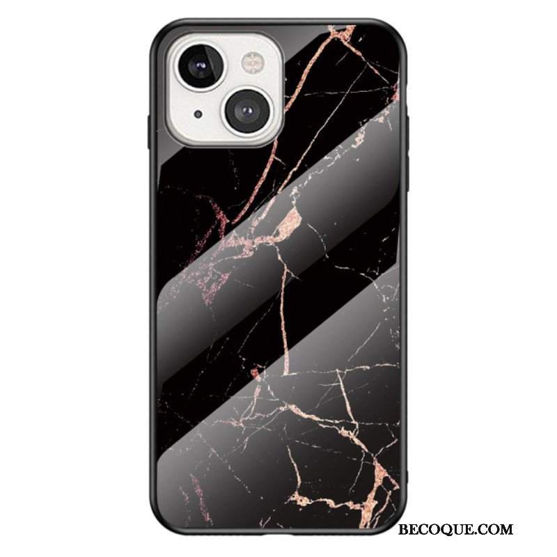 Etui do iPhone 14 Marmurowe Szkło Hartowane