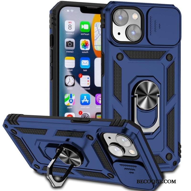 Etui do iPhone 14 Plus Designerski Uchwyt Na Obiektyw I Ochraniacze