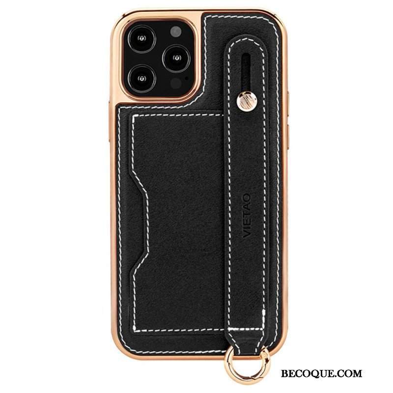 Etui do iPhone 14 Pro Etui Na Karty Z Paskiem Podtrzymującym Vietao