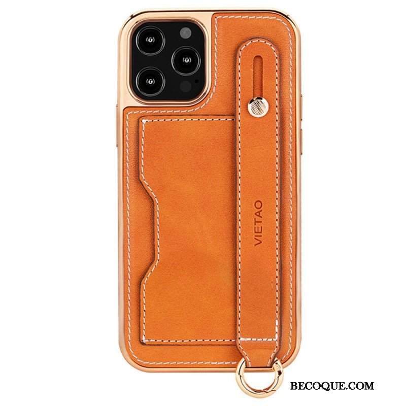 Etui do iPhone 14 Pro Etui Na Karty Z Paskiem Podtrzymującym Vietao