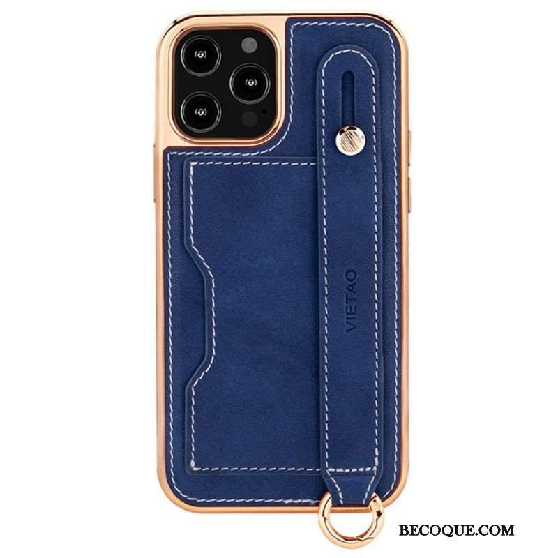 Etui do iPhone 14 Pro Etui Na Karty Z Paskiem Podtrzymującym Vietao